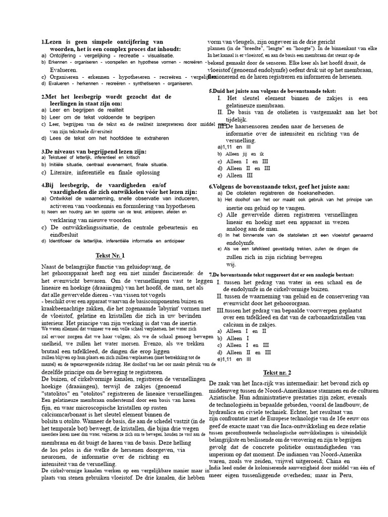 Bank Van Vragen | PDF