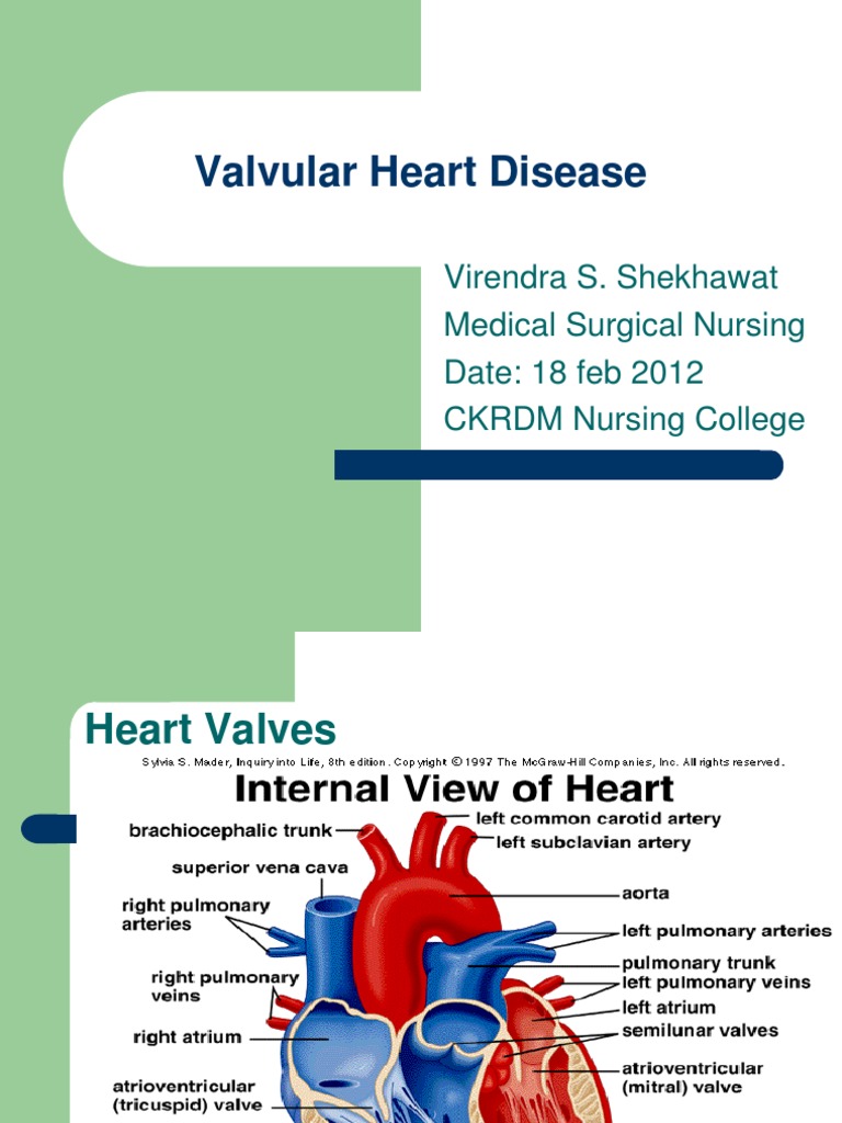 Overview of Valvular Heart Disease | PDF | Heart Valve | Heart