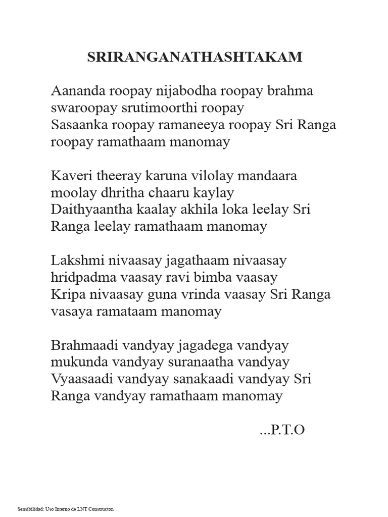 Significado de Ranga en Ranganatha | PDF | Teología hindú | Dioses hindúes