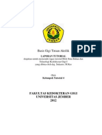 Download Laporan Basis Gigi Tiruan Akrilik by Cusna S Denfast SN91372112 doc pdf