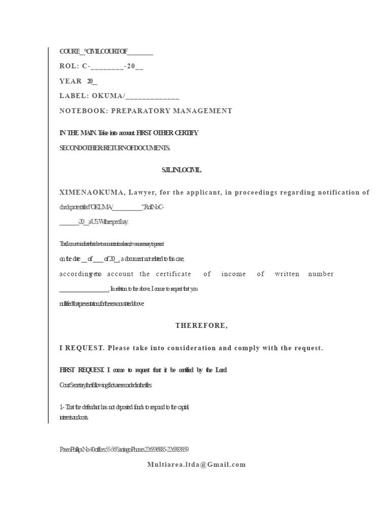 Request To Annul The Submitted Document, Request To Certify (With ...