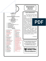 Buku Ajar Seni Budaya Kelas 9 SMT 1MGMP Kab. Batang Semester 1