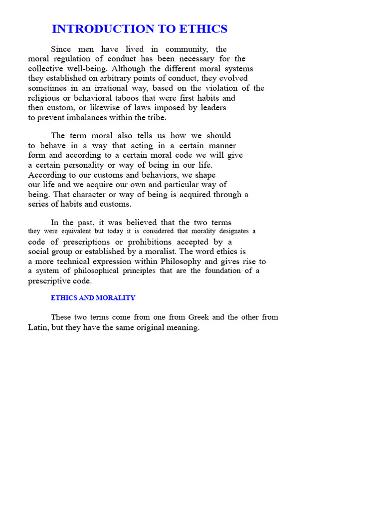 Understanding Ethics and Morality | PDF | Morality | Value (Ethics)