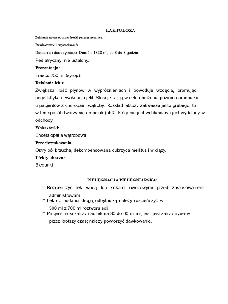 Laktuloza | PDF