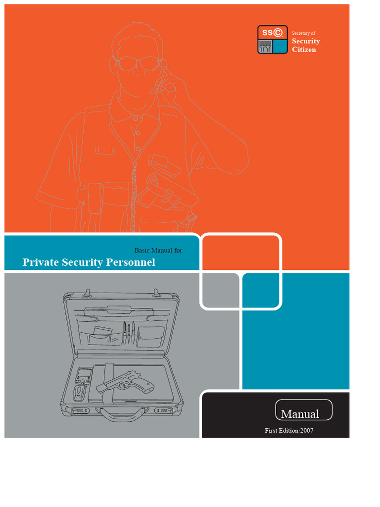 Private Security Personnel Manual | PDF | Arrest | Criminal Law
