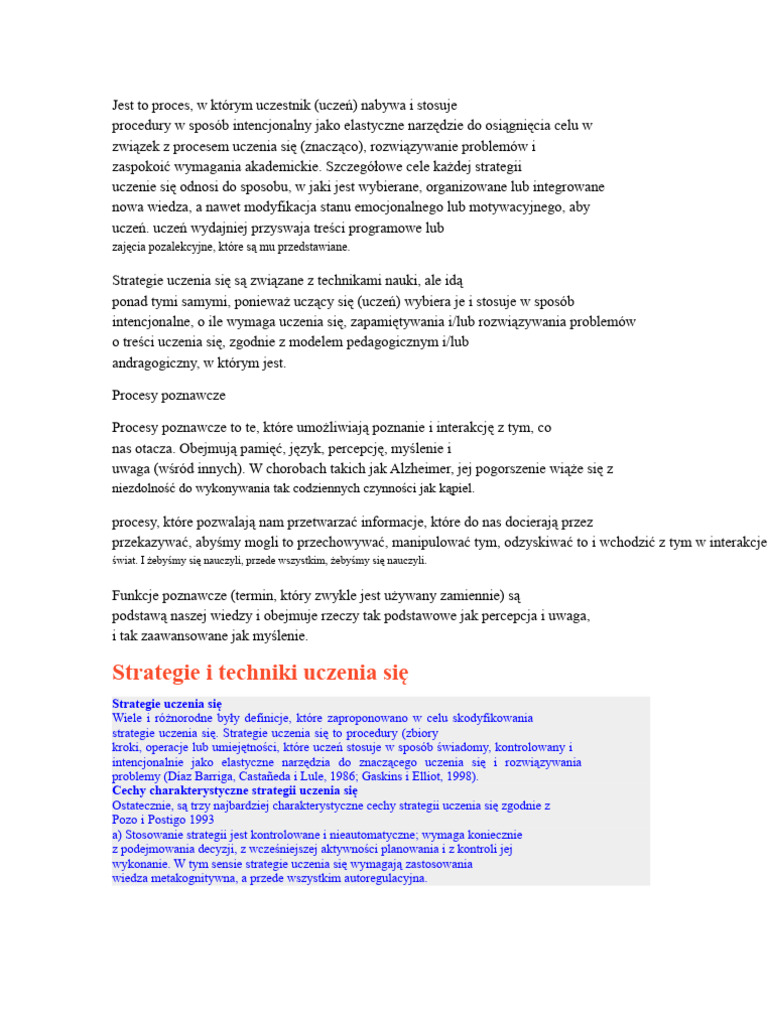 Techniki Nauki | PDF