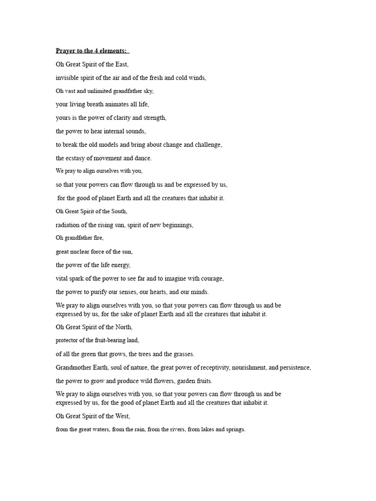 Several Sentences-Meditations Holistic Ceremonies | PDF | Soul | Breathing