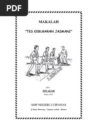 Makalah Kebugaran Jasmani