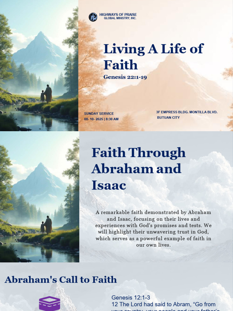 Abraham and Isaac: A Faith Journey | PDF | Abraham | Isaac