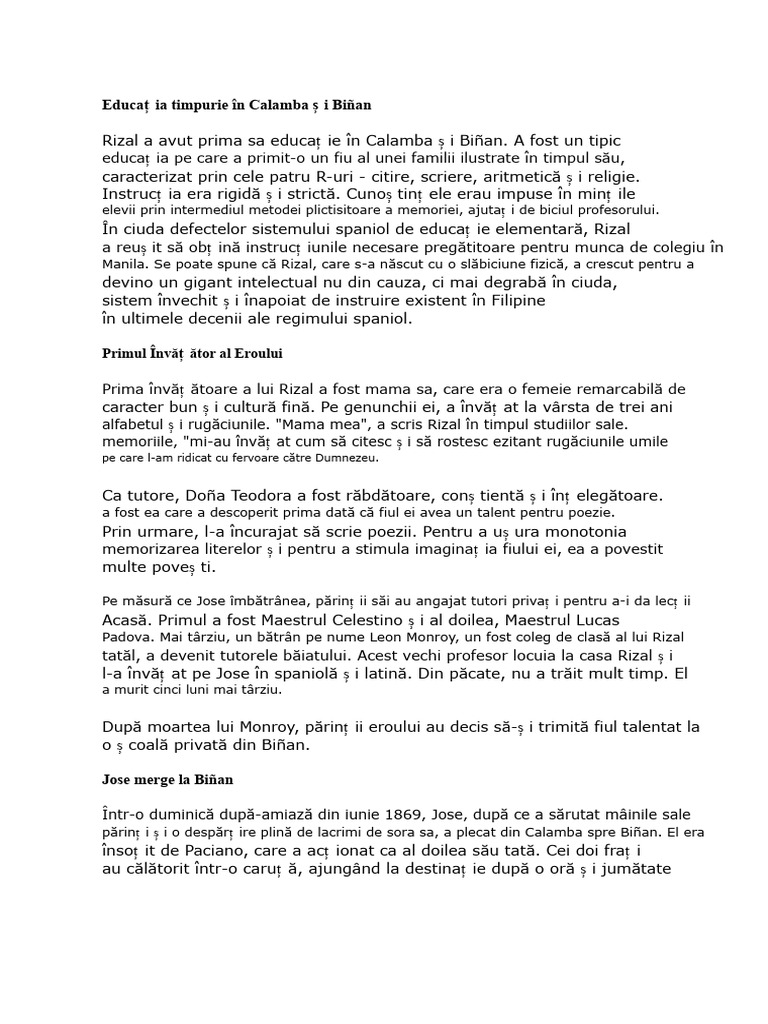 Rizal 101 | PDF
