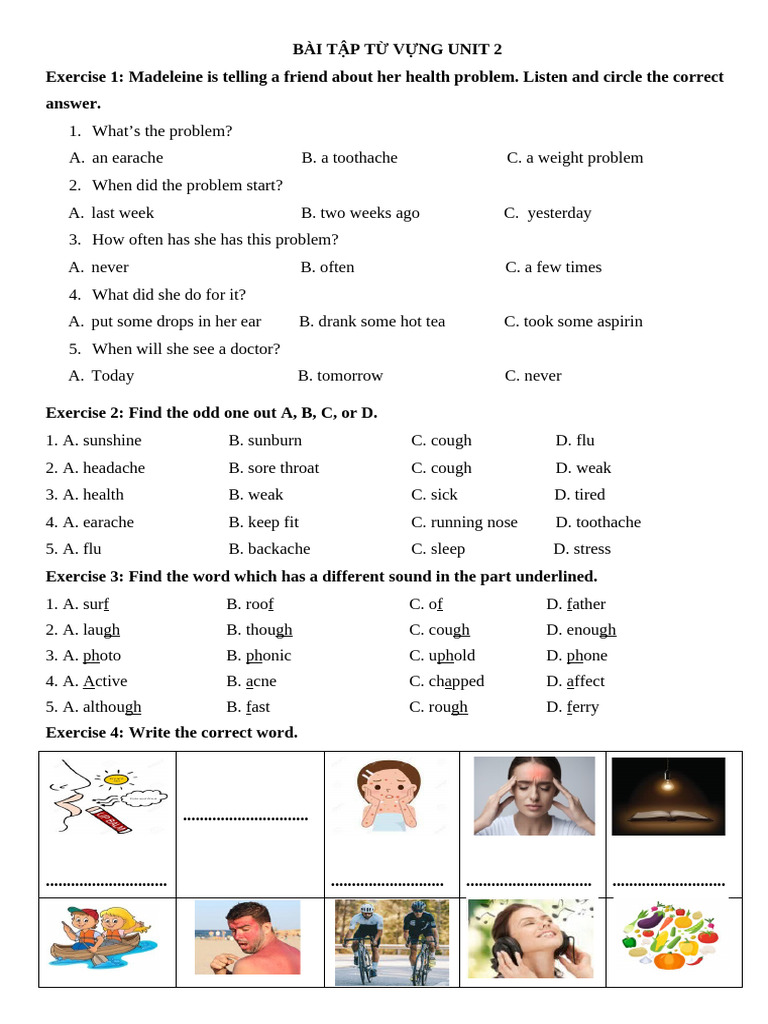BT Vocab Unit 2 L P 7 | PDF