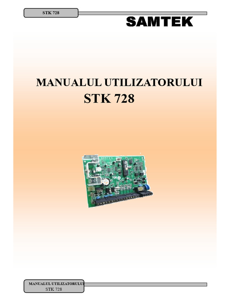 Manual Samtek - Vezi | PDF