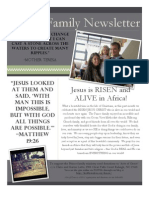 April 2012 Newsletter 