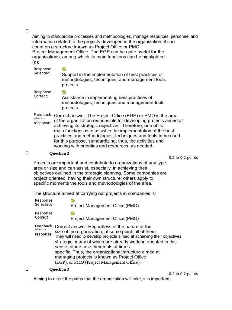 Understanding Project Management Office (PMO) | PDF | Project ...