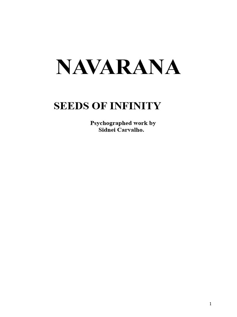 Navarana Seeds of The Infinite | PDF | Jesus | Spirituality