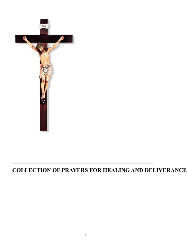 Healing and Deliverance Prayers Collection | PDF | Deliverance Ministry ...