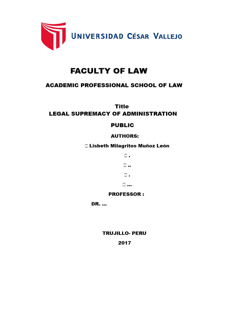 Legal Supremacy of Public Administration | PDF | Eminent Domain | Property