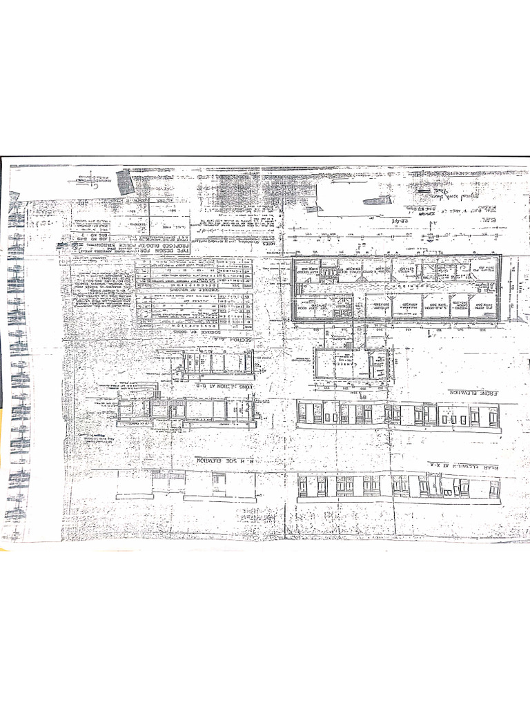 Police Station Type Plan | PDF