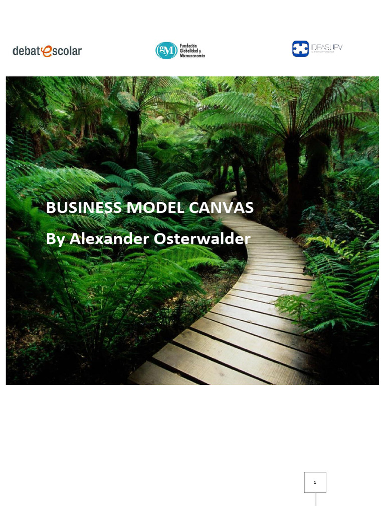 Análisis del Business Model Canvas | PDF | Modelo de negocio | Mercado ...