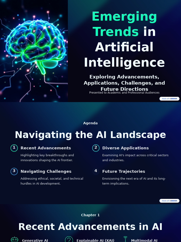 Emerging Trends in Artificial Intelligence | PDF | Artificial ...