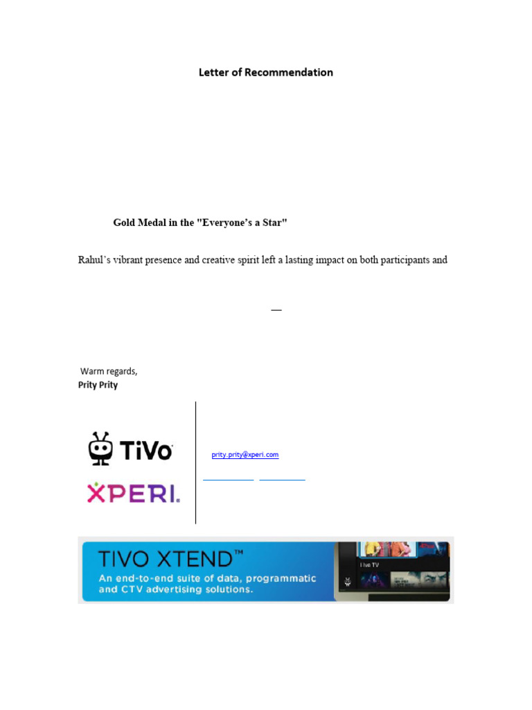 LOR Rahul Kumar Singh | PDF