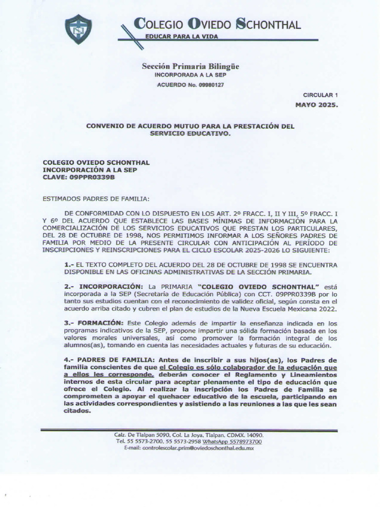 Circular No 1 | PDF