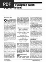 Recommendations On Setting The Expiry Period For Commercial and In ...