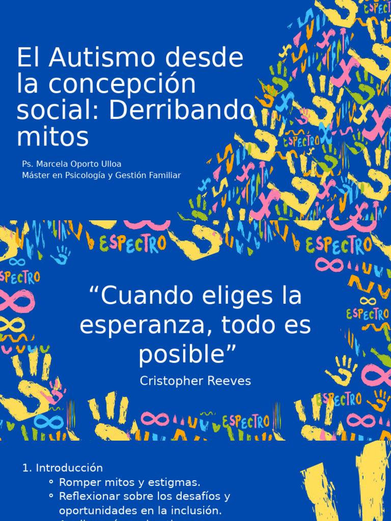 Autismo Desde Una Mirada Social | PDF | Autismo | Ciencias del ...