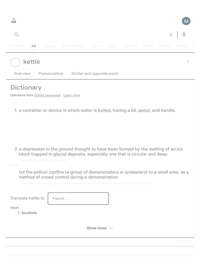 Kettle: Definitions and Uses | PDF | Earth Sciences