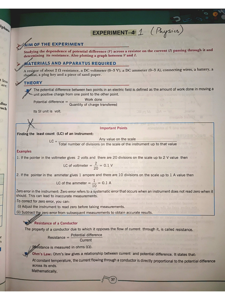 Practical Work Physics | PDF