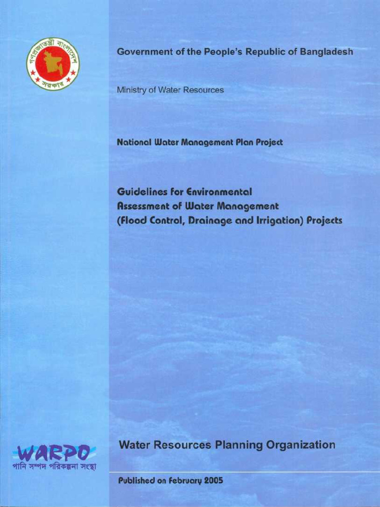 Guidelines Water Management | PDF | Environmental Impact Assessment ...