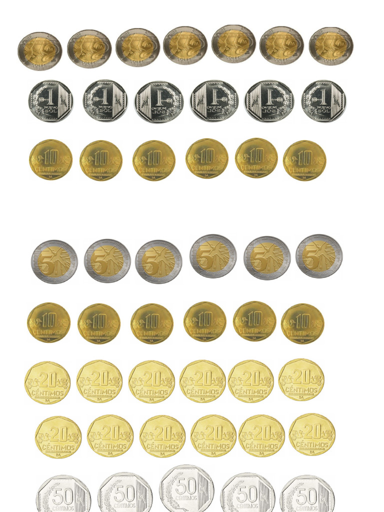 Monedas y Billetes 1 | PDF
