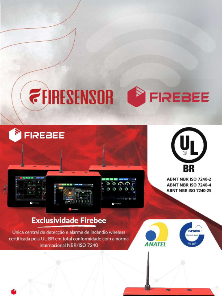 Central FireBee: Monitoramento de Incêndios | PDF