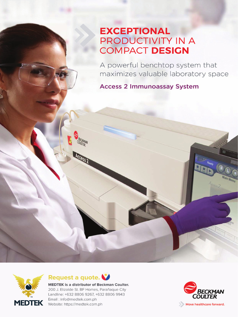 Access 2 Immunoassay System MEDTEK | PDF
