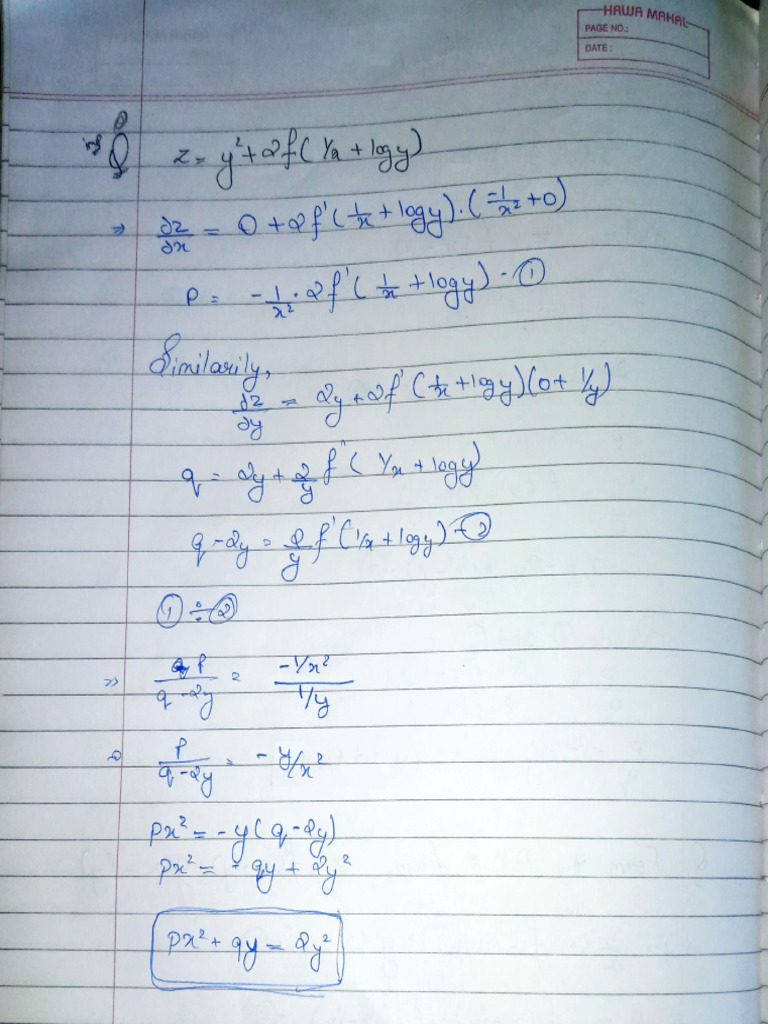 Maths Unit 3 Solutions | PDF