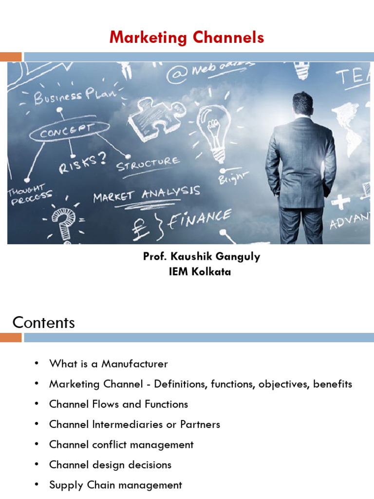 Marketing Channels Overview and Functions | PDF | Logistics | Supply ...