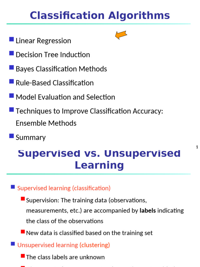 classification-algorithms | PDF | Statistical Classification | Bayesian ...