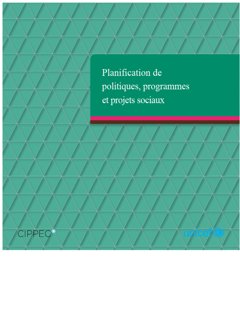 Planification des Politiques Sociales | PDF | Planification | la perception