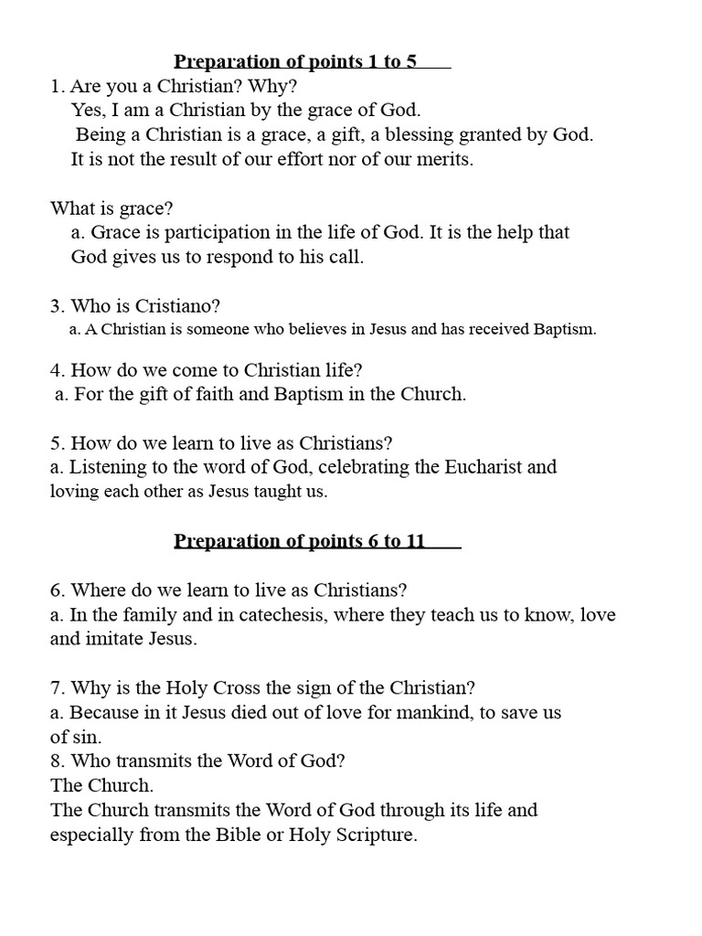 Understanding Christian Faith Basics | PDF | Resurrection Of Jesus ...
