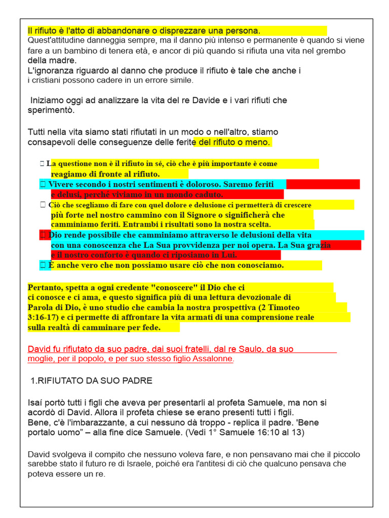 RIFIUTO | PDF