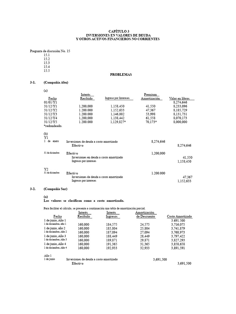 Inversiones en Deuda y Activos Financieros | PDF | Inversiones | Deuda