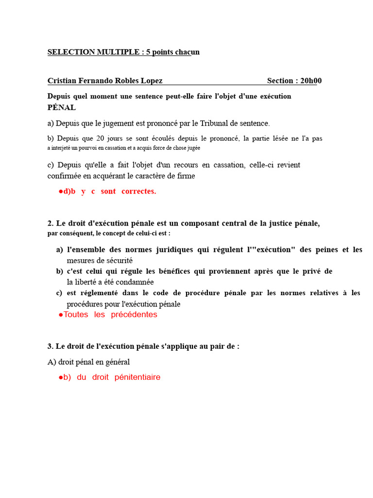 Exécution Pénale : Concepts et Principes | PDF | Prison | Loi criminelle
