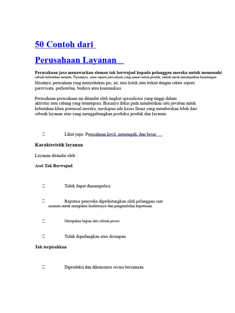 50 Contoh Dari | PDF