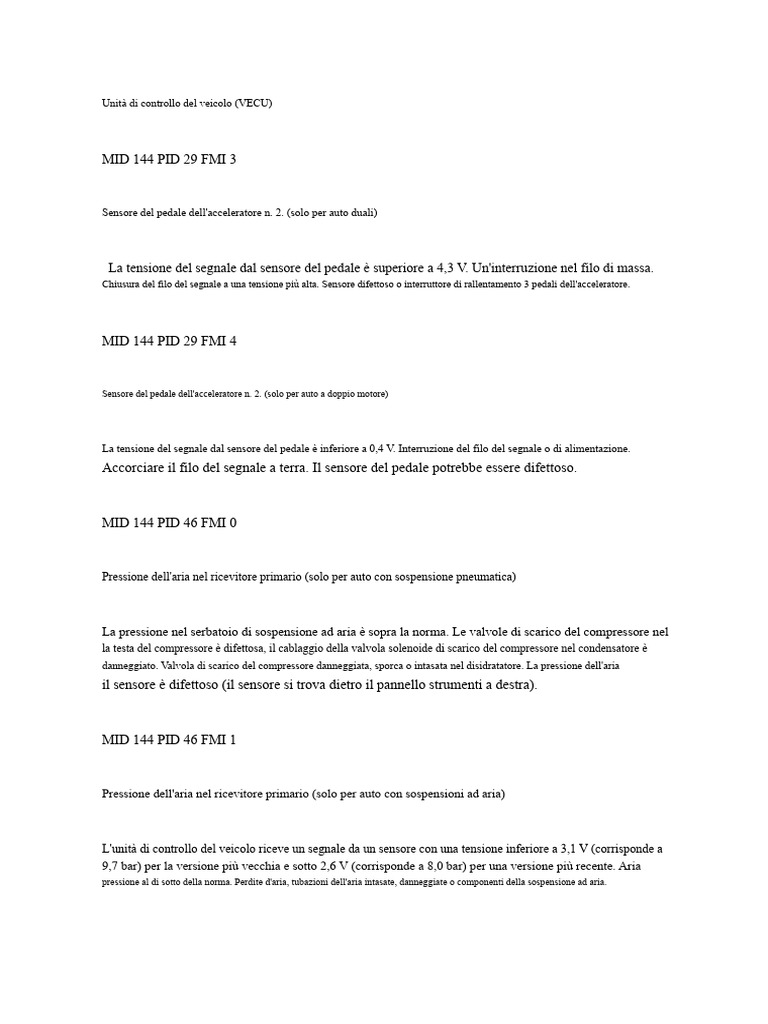 Codice Errore 144 | PDF