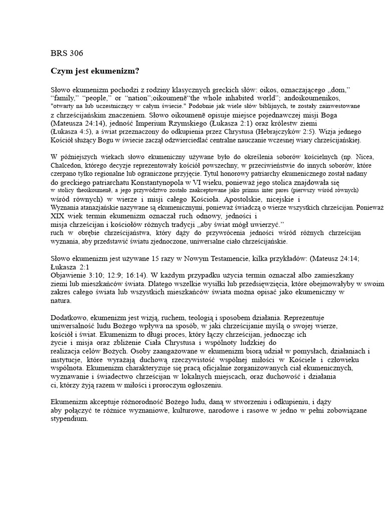 BRS 306 Notatki 2923-1 | PDF