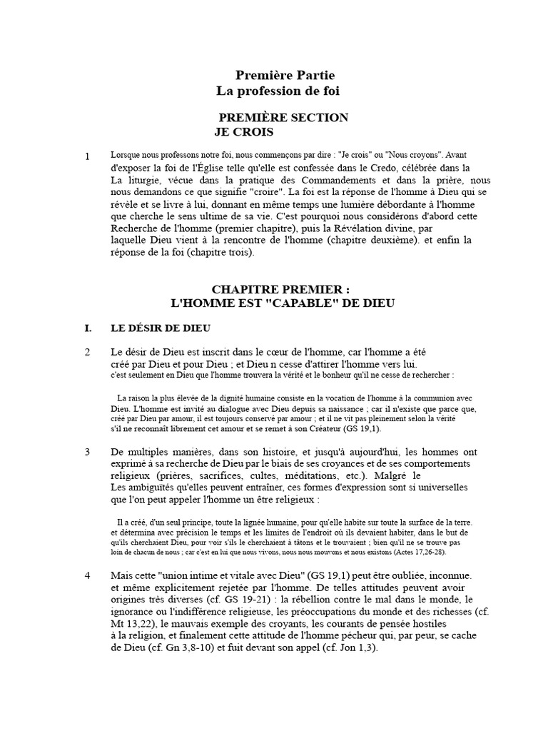 Comprendre la foi et la recherche de Dieu | PDF | Dieu | Raison
