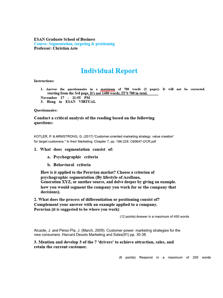 Segmentation and Positioning in Marketing | PDF | Brand | Marketing