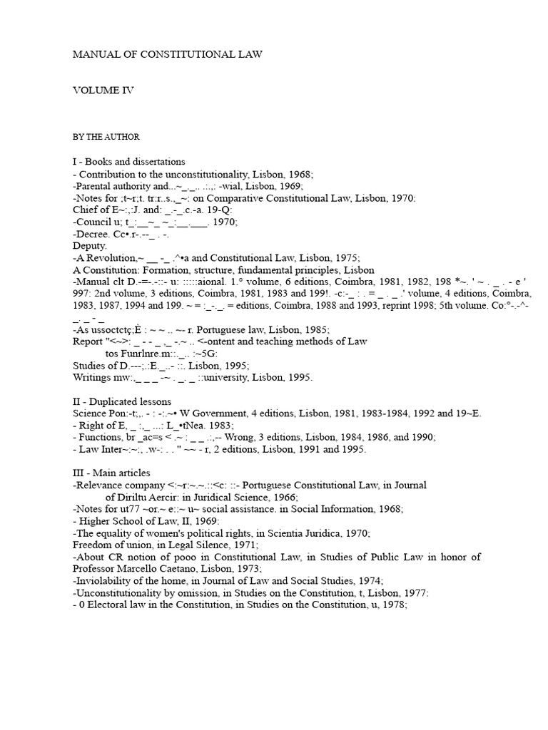 Constitutional Law: Fundamental Rights | PDF | Constitution