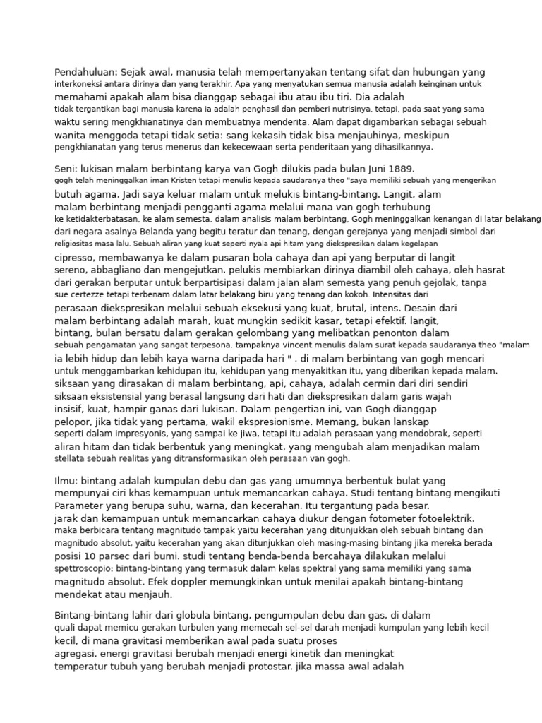 Hubungan Manusia dan Alam dalam Seni | PDF