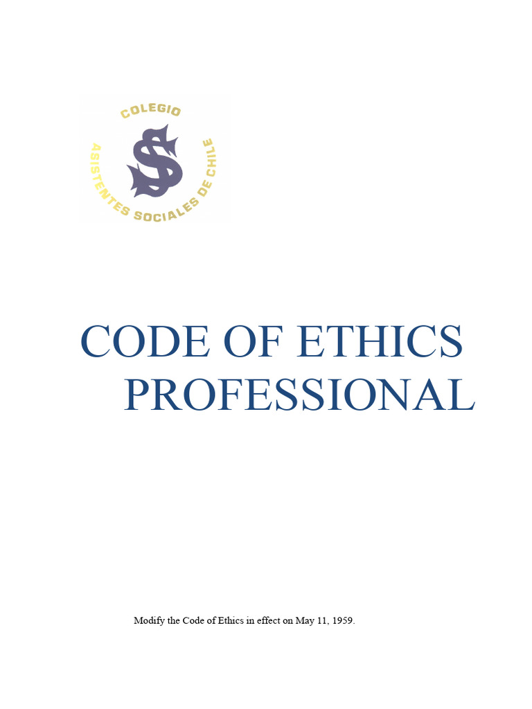 Social Workers' Code of Ethics Overview | PDF | Social Work | Profession